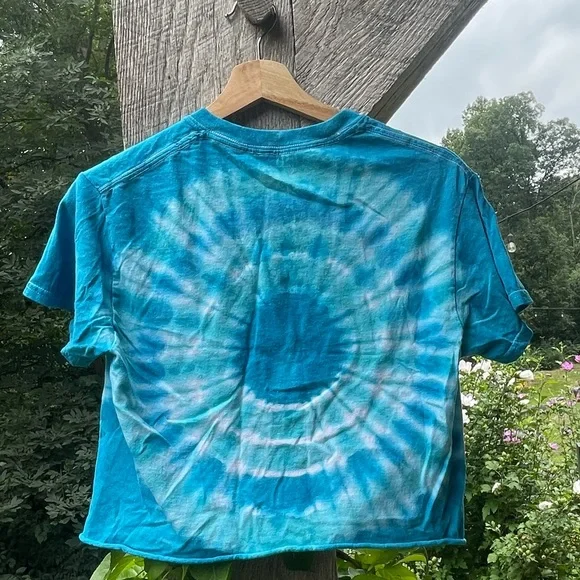 Pink Floyd Tye Dye Crop Top - Picture 4 of 5